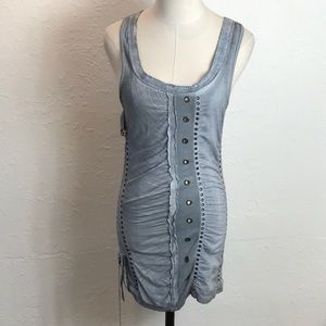 Salvage vintage stain wash dress